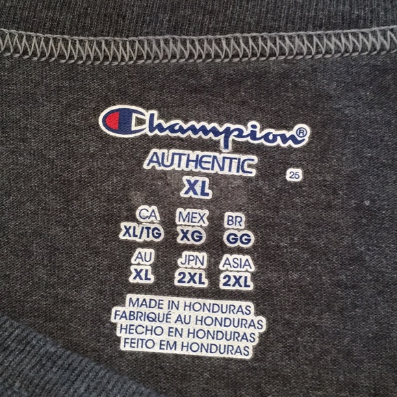 Champion gray muscle tee NWOT - Picture 5 of 6